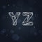 Constellation Geometric Font Y-Z