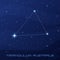 Constellation Triangulum Australe, Southern Triangle