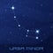 Constellation Ursa Minor, Little Bear