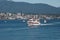 Constitution Paddle Steamer Cruising along the Outer Harbour in Vancouver on