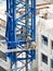 Constructing Tower Crane Extension
