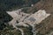 Construction of an anti-mudflow dam in the big Almaty gorge.