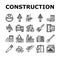 Construction Building And Repair Icons Set Vector