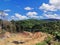 Construction of Buildings on the hills, Penampang. Sabah.