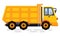 Construction Car with Stairs, Dump Truck Vector