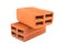 Construction concept clay bricks