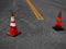 Construction Cones and Street Repair