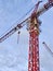 Construction Crane Operating
