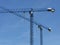 Construction cranes