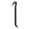 Construction crowbar icon isometric vector. Thief tool