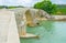 Construction of the Eurymedon Bridge in Aspendos