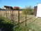 Construction of a fence from a chain-link grid