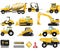 Construction icon set