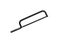 Construction, industrial tool - hacksaw by iron