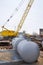 Construction and installation of a new reservoir and vessel with a diameter of 1000 mm for filling with gasoline and petroleum pro