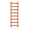 Construction ladder icon, cartoon style