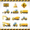 Construction Machines Set