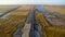 Construction of a new road at the southern entrance to Rostov-on-Don. Russia