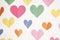 Construction Paper Heart Background
