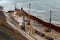 Construction of the promenade at sea, strengthening the sea coastline, special equipment on the beach