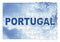 Construction and reconstruction of Portugal - concept image in jigsaw puzzle shape