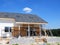 Construction and Renovation of the Rural House with Skylights, Eaves, Windows, Fixing Facade, Insulation, Plastering and Painting