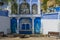 Construction in Ronda square in Chefchaouen