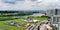 Construction site along Punggol waterway