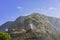 The construction site at the entrance of Fish Canyon Falls Trail