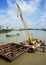 Construction site on Saigon river