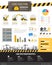 Construction Template Design Infographic.