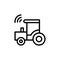 Construction, tractor, farm icon. Simple line, outline vector elements of automated farming icons for ui and ux, website or mobile