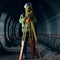in the construction of the tunnel Survey engineers use Total Station, robotic total station or 3D Laser Scanner.AI generated