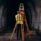 in the construction of the tunnel Survey engineers use Total Station, robotic total station or 3D Laser Scanner.AI generated