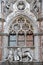 Construction, venice, details (entrance door of the Venice Museum)