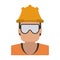 Construction worker avatar