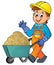 Construction worker theme image 1