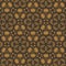 Constructive geometric pattern in shades of gold