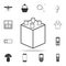 constructor, building block, icon. Detailed set of web icons and signs. Premium graphic design. One of the collection icons for we