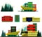 Constructor set cars and roads