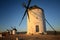 Consuegra is a litle town in the Spanish region of Castilla-La Mancha, famous due to its historical windmills, Chispas is the wind