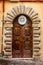 Consulate of Greece. Old wooden door