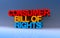 Consumer Bill of Rights on blue