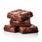 Consumer Culture Critique: Exaggerated Chocolate Brownies In Brocore Style