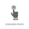 Consumer Prices Index (CPI) icon. Trendy Consumer Prices Index (