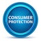 Consumer Protection Eyeball Blue Round Button