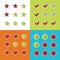 Consumer rating and satisfaction, clients feedback critique vector icons