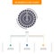 Consumption, cost, expense, lower, reduce Business Flow Chart Design with 3 Steps. Glyph Icon For Presentation Background Template