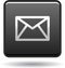 Contact mail icon web buttons black