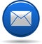 Contact mail icon web buttons blue